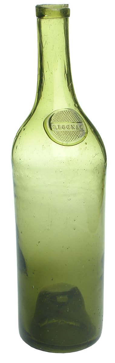 Lognac Seal Wine Claret Bottle