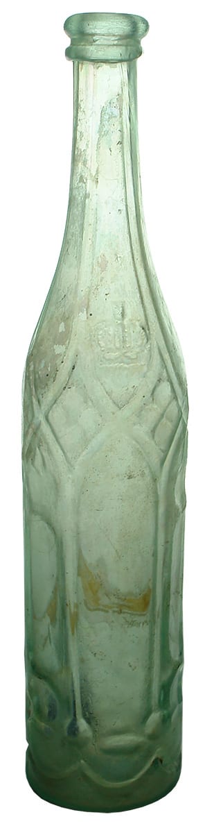 Old Antique Victorian Goldfields Era Salad Oil Bottle