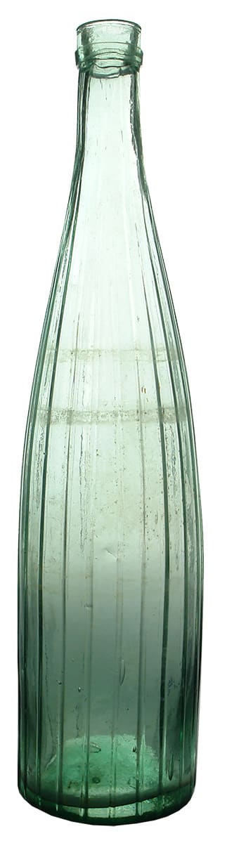 Thin line sides antique Vinegar Salad Oil Bottle