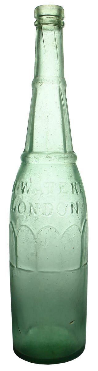 Waters London Antique Vinegar Salad Oil Bottle