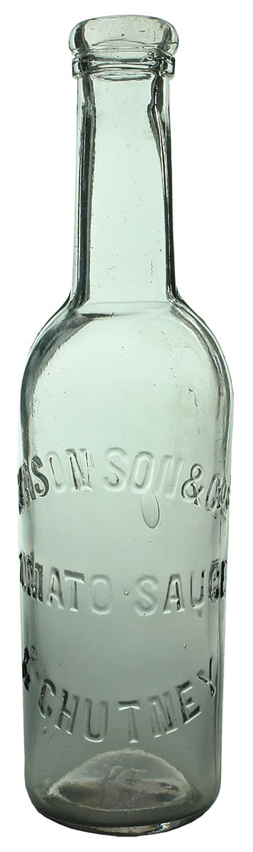 Dyason Chutney Sauce Antique Bottle