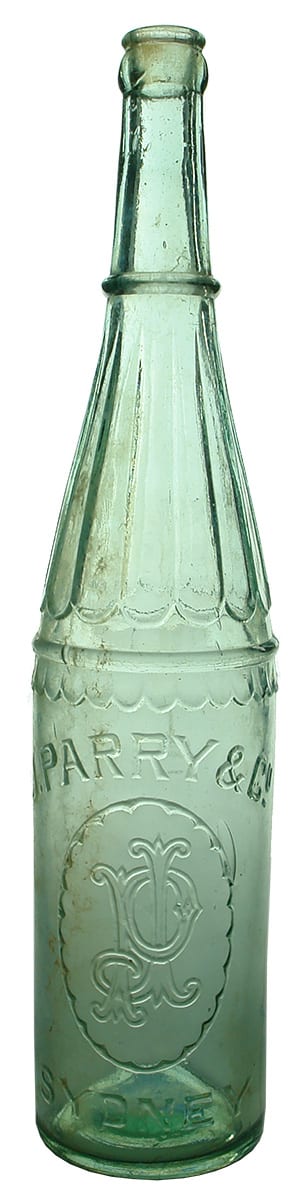 Parry Sydney Antique Cordial Crown Seal Bottle