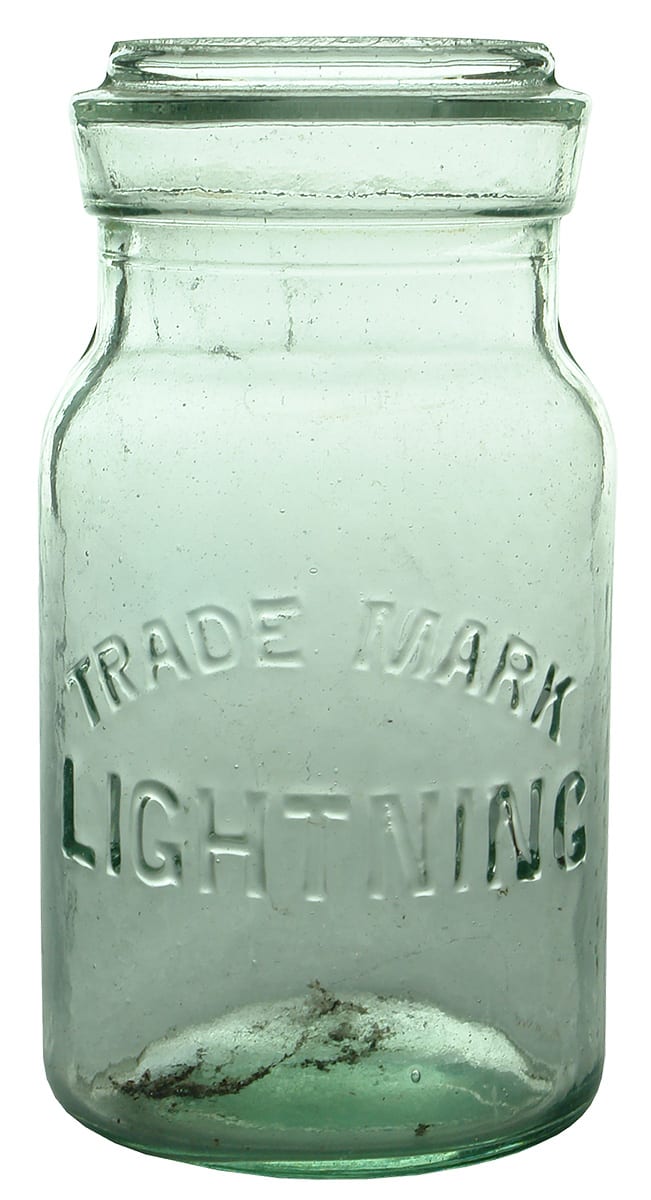 Lightning Trade Mark Fruit Jar