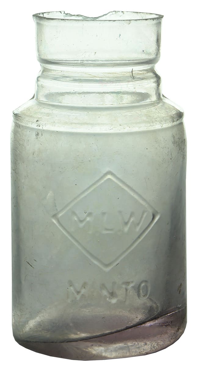 Minto Wilshire Antique Jam Jar