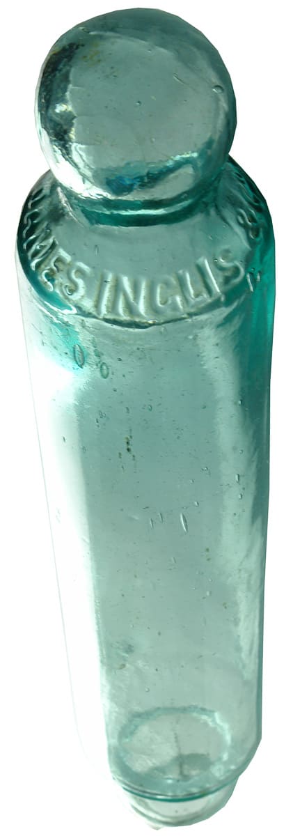 Ding Dong Baking Powder James Inglis Sydney Glass Rolling Pin