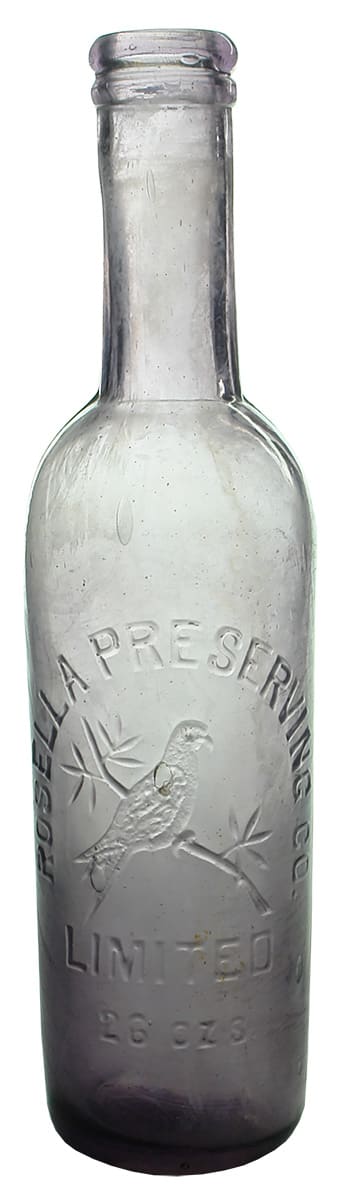 Rosella Sauce Antique Bottle