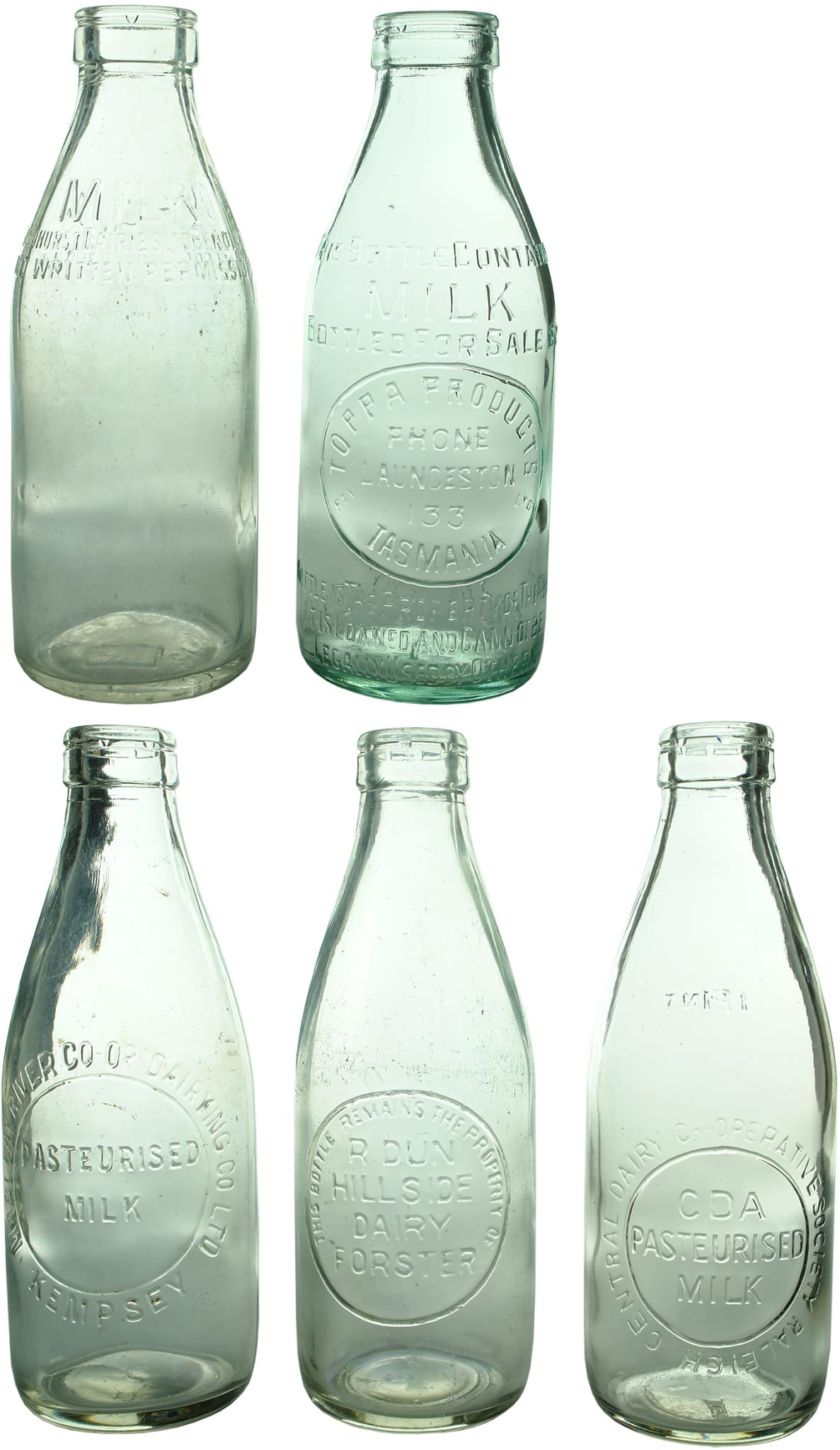 Antique Sauce Bottles