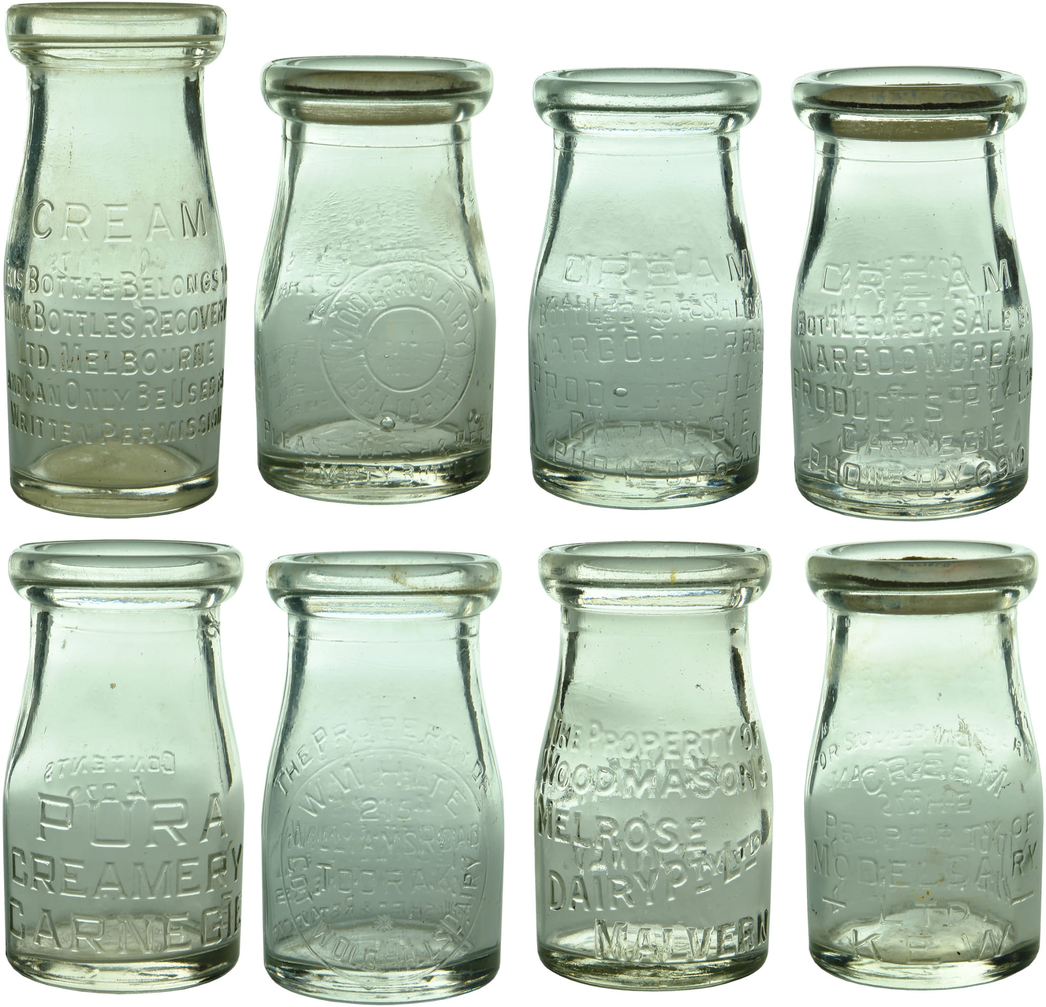 Antique Sauce Bottles