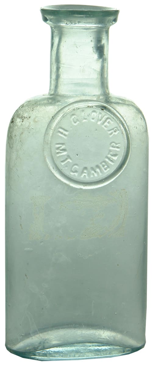 Glover Mount Gambier Antique Chemist Bottle