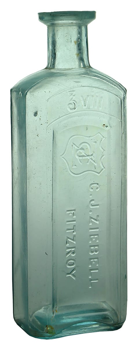 Ziebell Fitzroy Antique Chemist Bottle