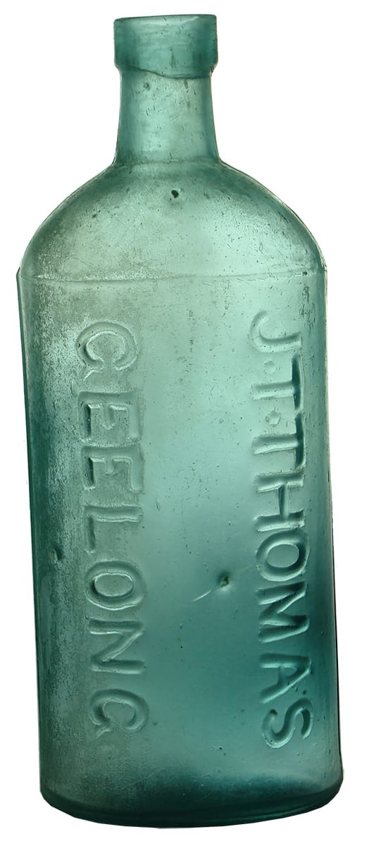 Thomas Geelong Antique Chemist Bottle