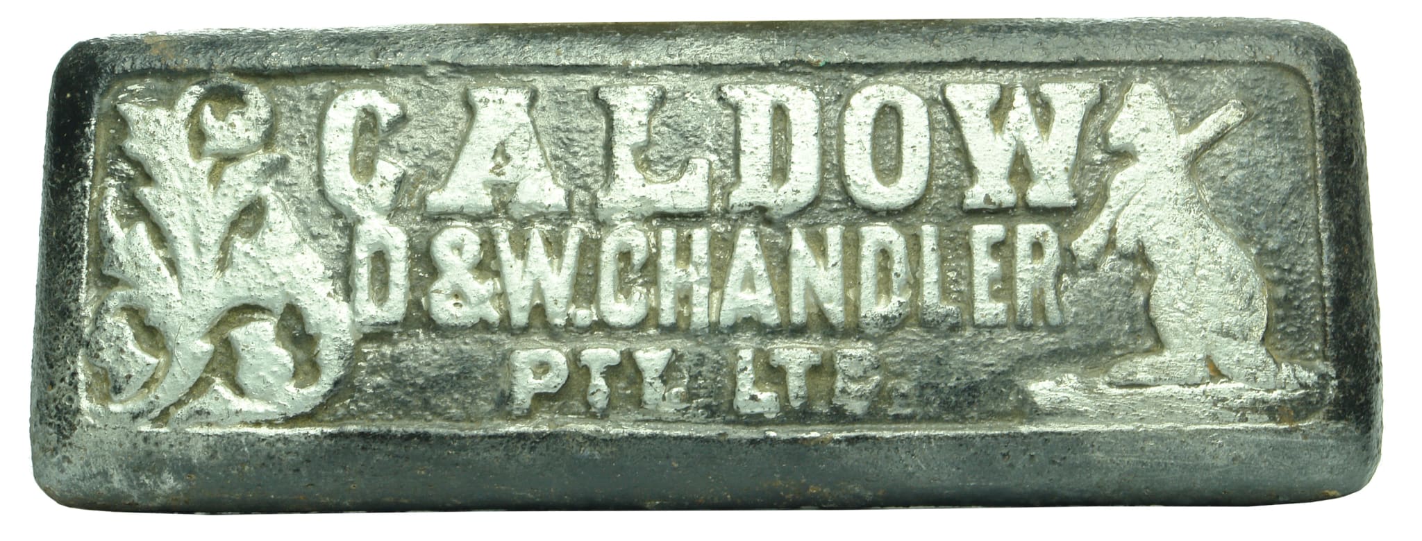 Chandler Caldow Stove Nameplate