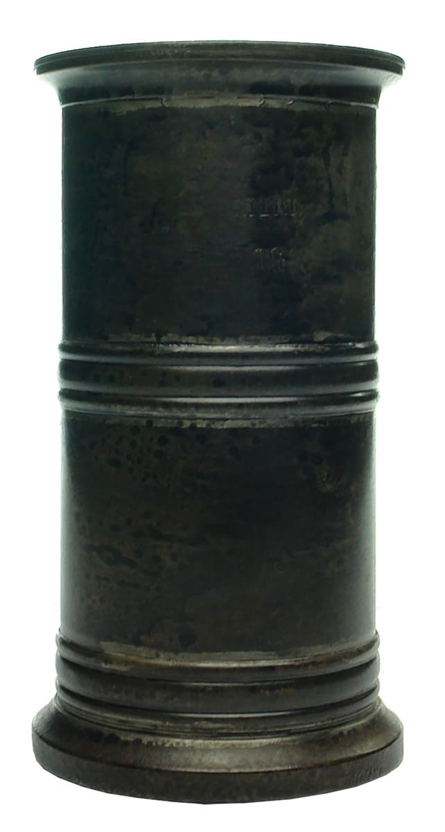 Litre Tall Metal Cannister