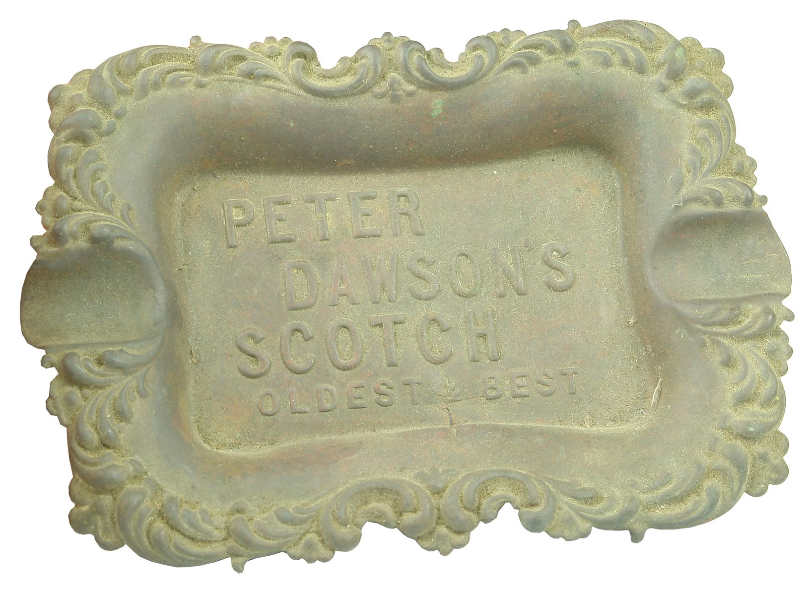 Peter Dawson's Scotch Whisky Advertising Ashtray