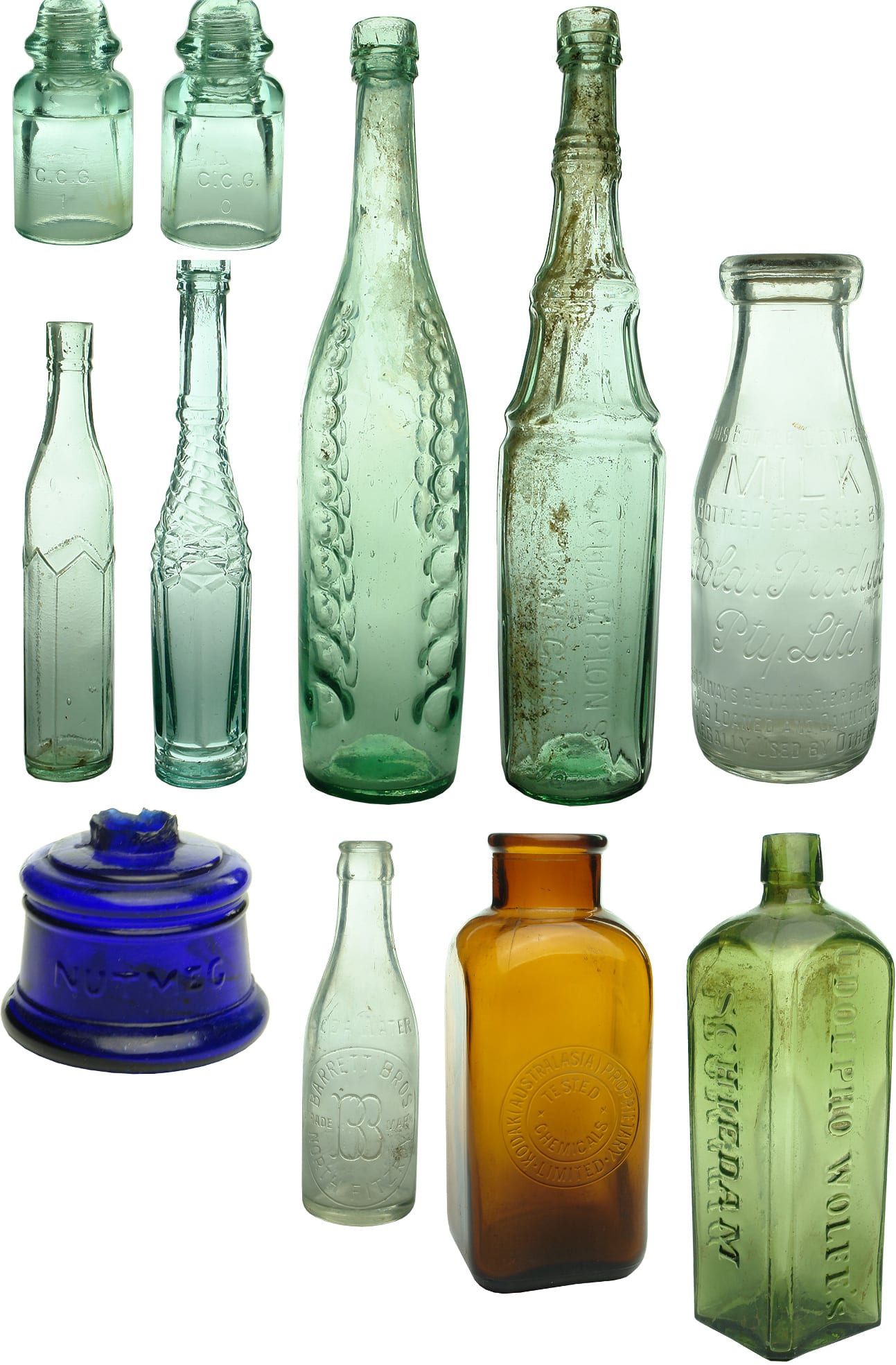 Antique Old Bottles