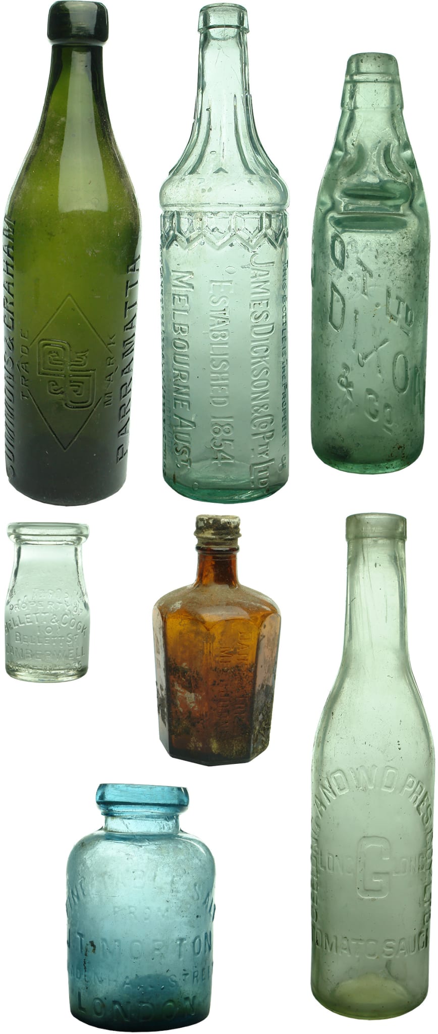 Antique Old Bottles