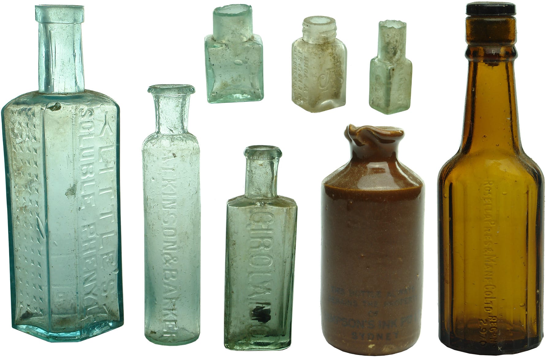 Antique Old Bottles