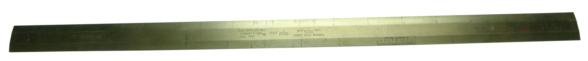 Australian Department Defence Artillery Ruler