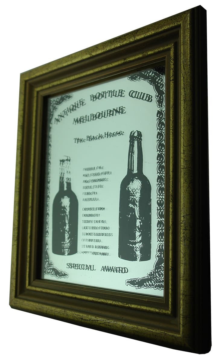 Antique Bottle Club Melbourne Trophy