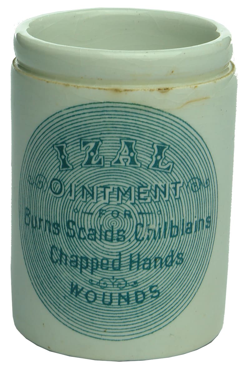 IZAL Ointment Bewton Chambers Sheffield Pot