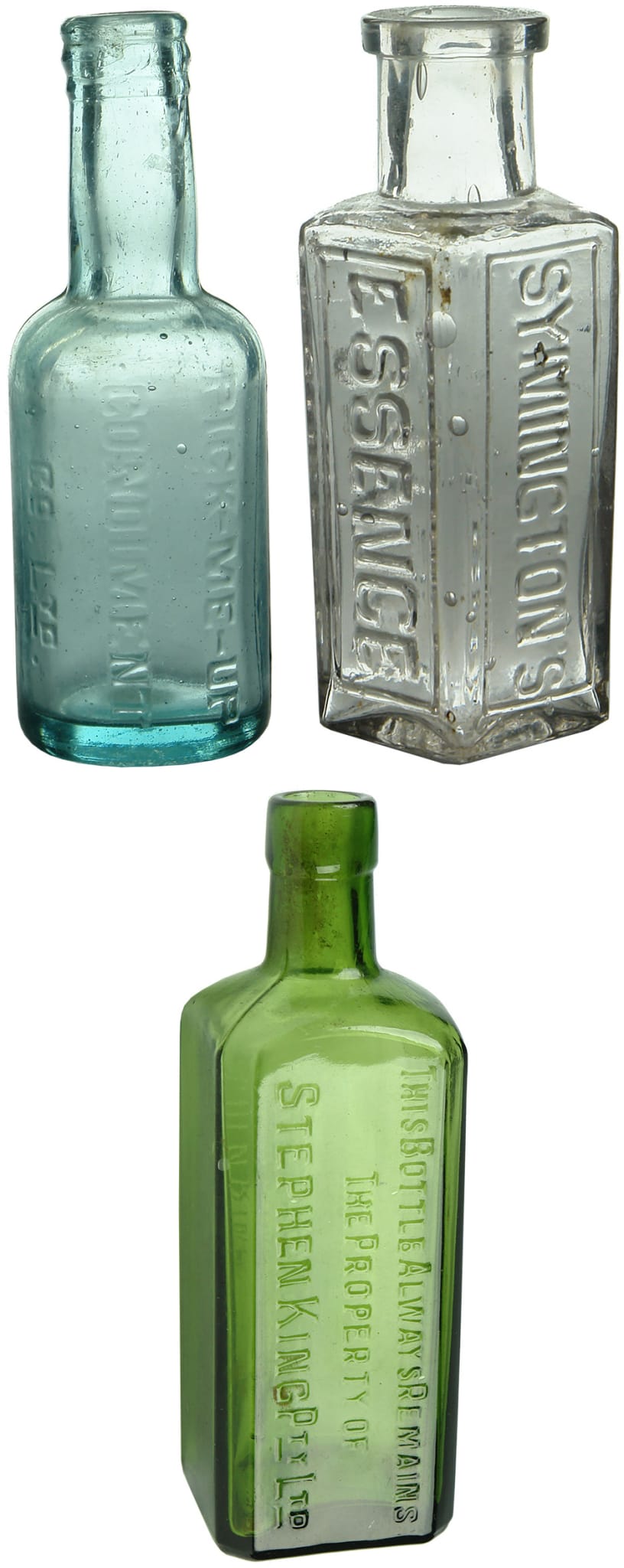 Sample Antique Bottles
