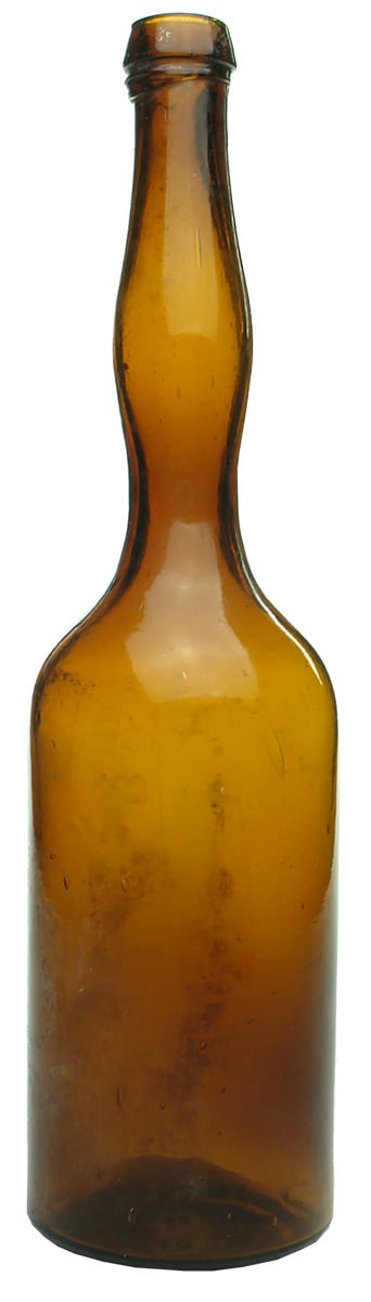 Ladies Leg Bitters Amber Bottle