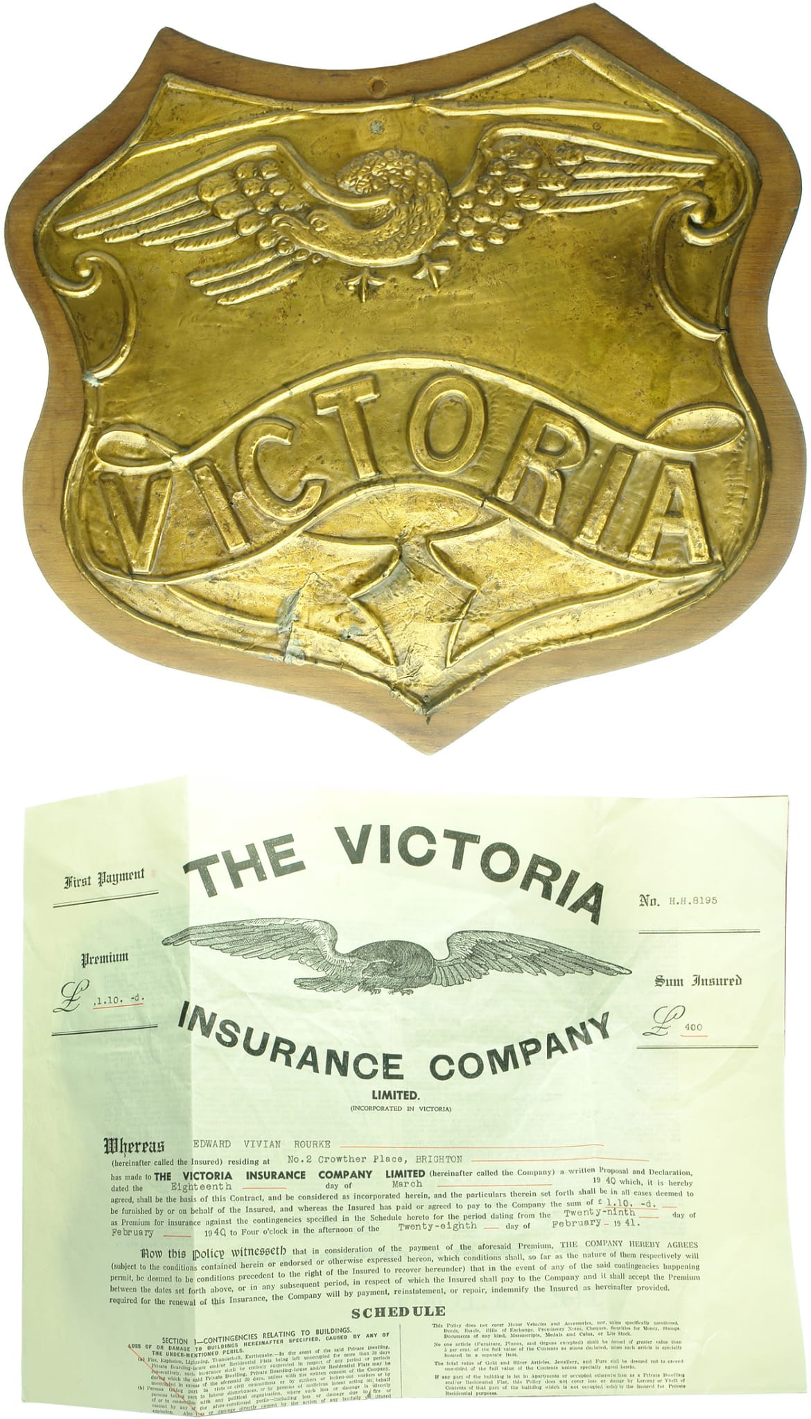 Victoria Insurance Company Sign Papers
