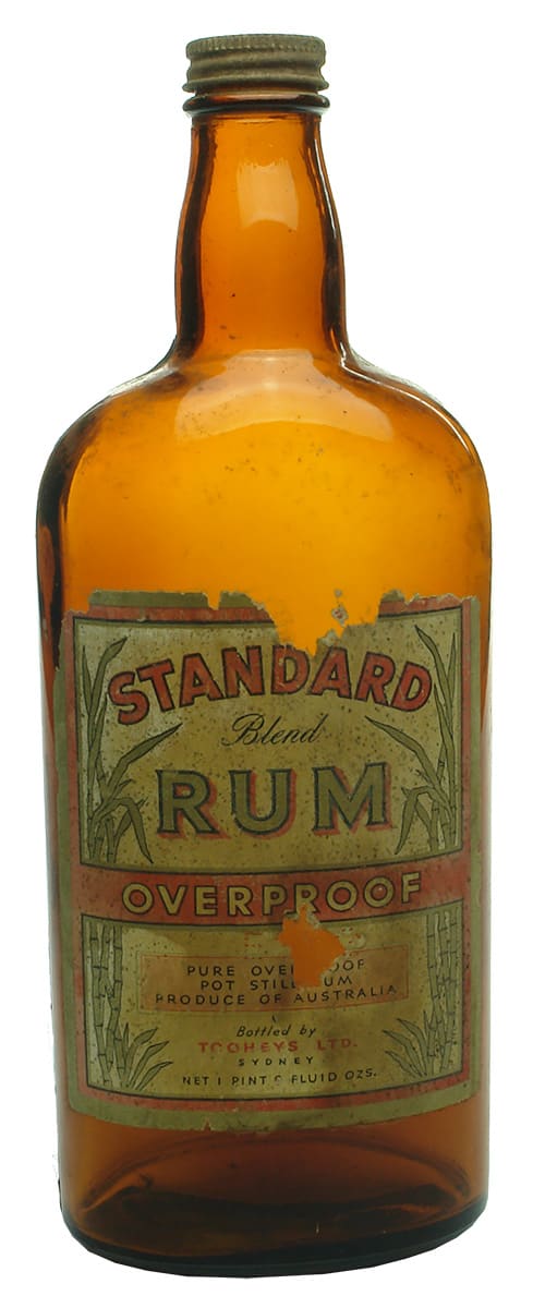 Tooheys Sydney Standard Rum Bottle