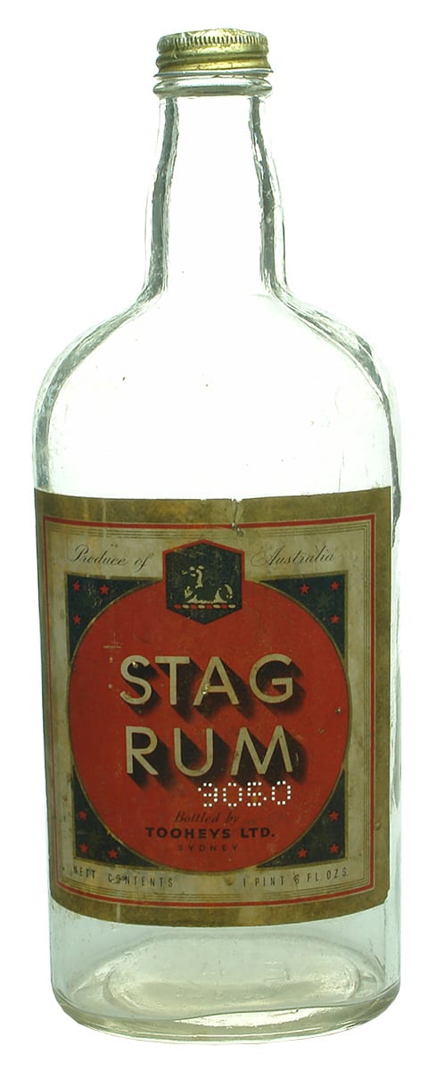 Stag Rum Tooheys Sydney Bottle