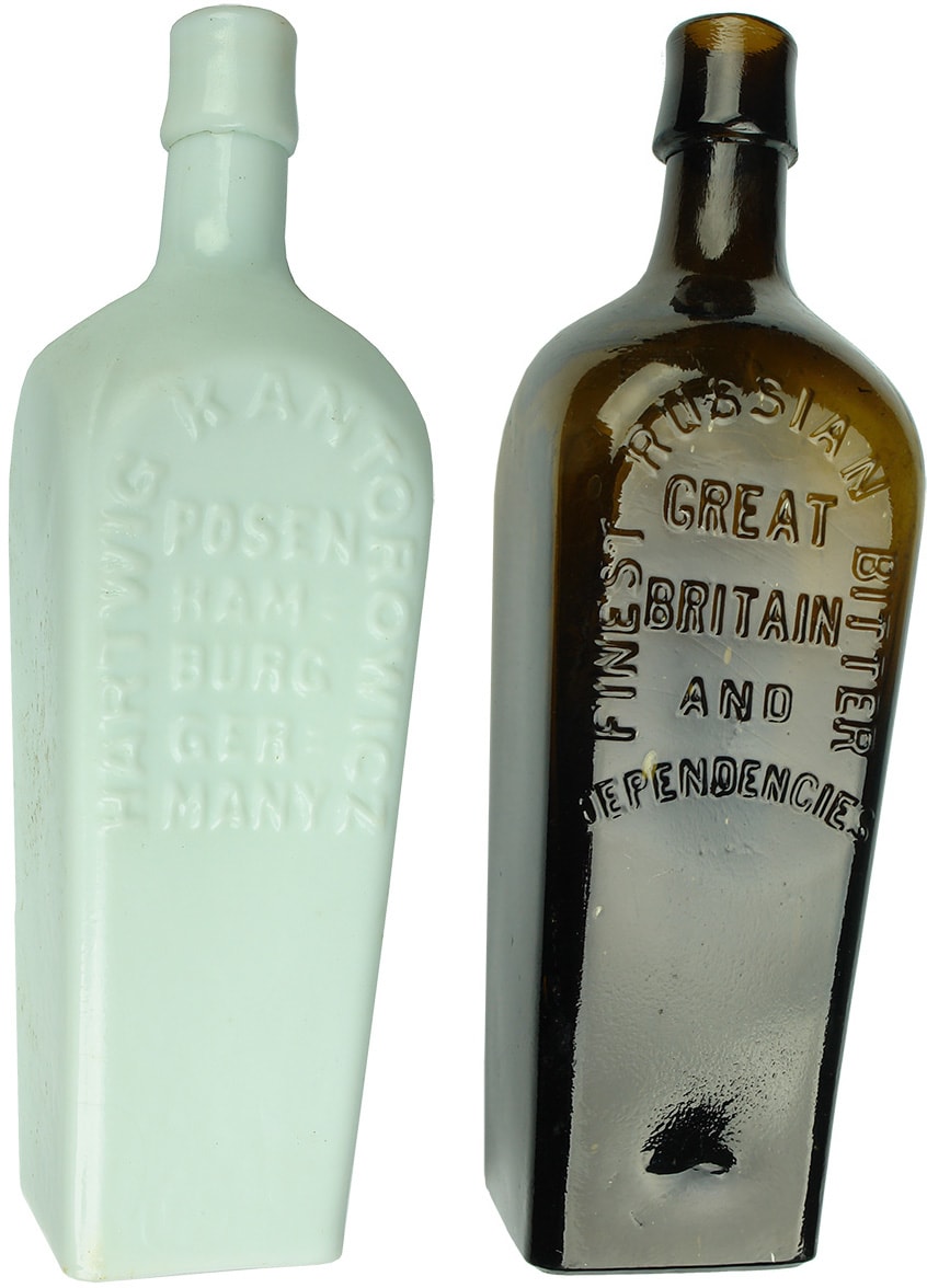 Antique Old Bitters Bottles