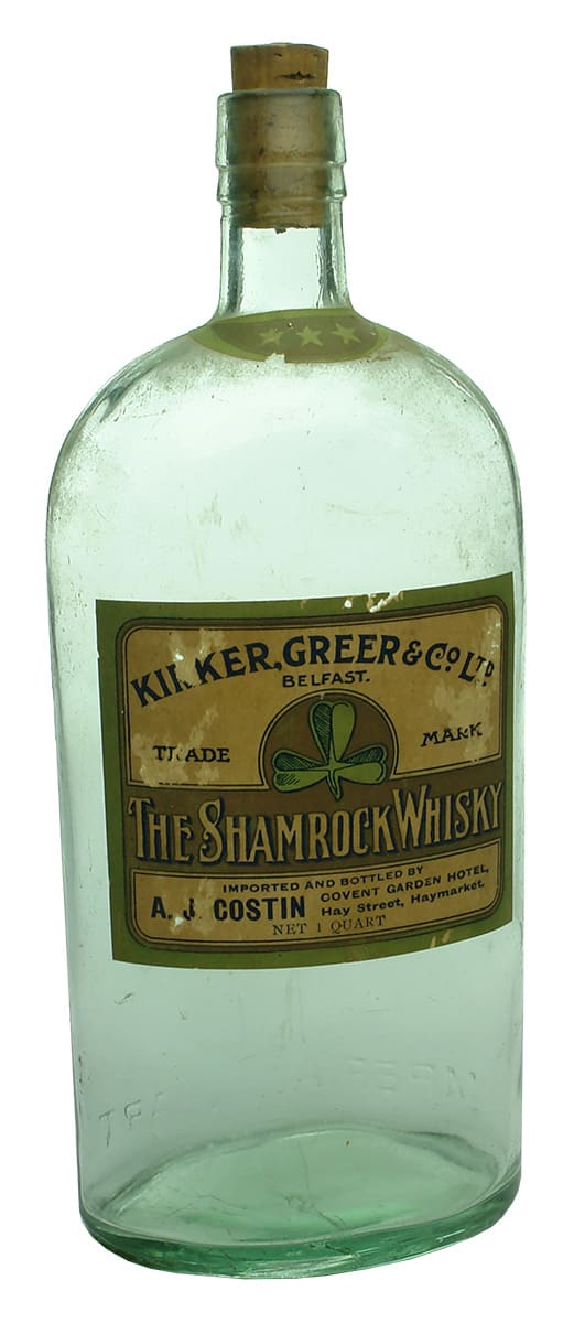 Kirker Greer Belfast Costin Antique Bottle