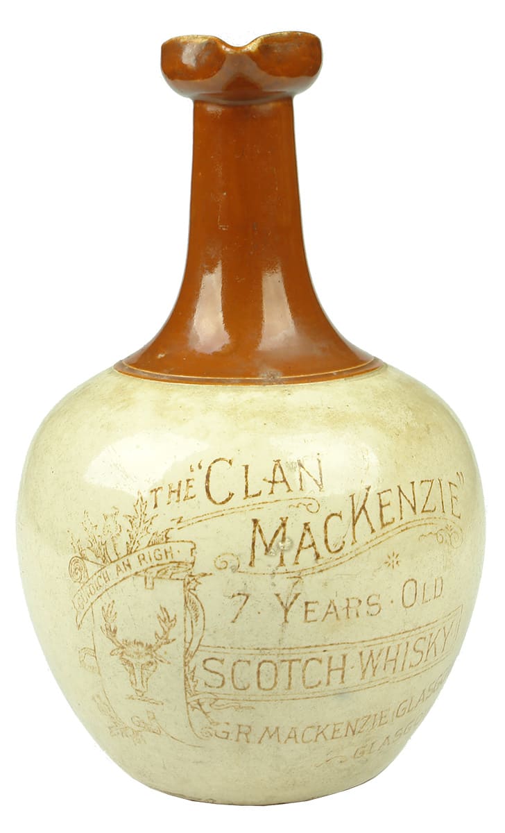 Clan MacKenzie Scotch Whisky Antique Jug