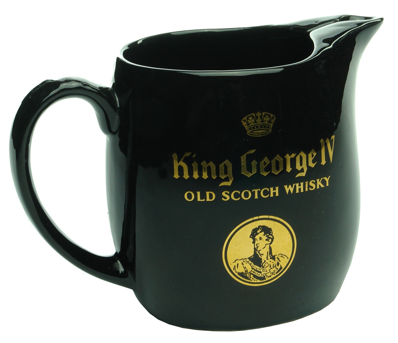 King George IV Old Scotch Whisky Water Jug