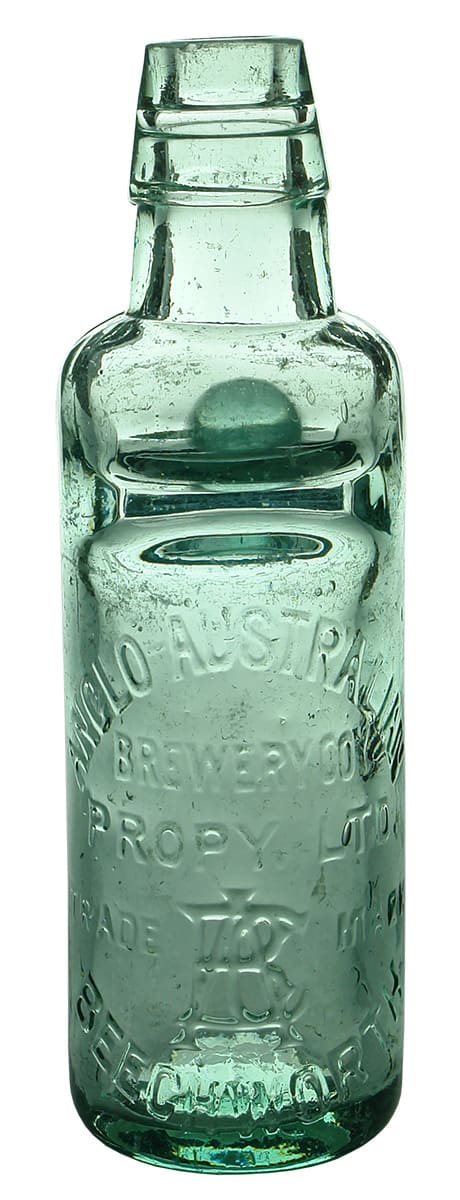 Anglo Australian Brewery Beechworth Codd Marble Bottle