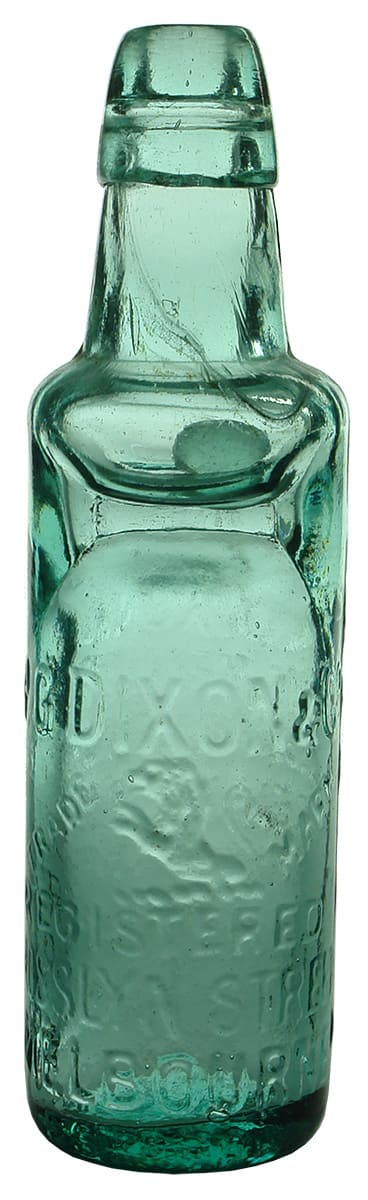 Dixon Melbourne Antique Codd Marble Bottle