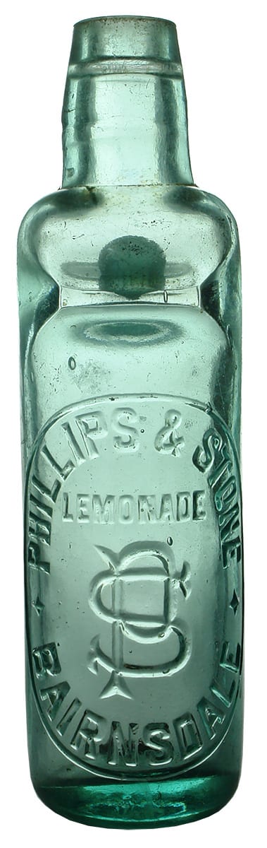 Phillips Stone Bairnsdale Lemonade Codd Marble Bottle