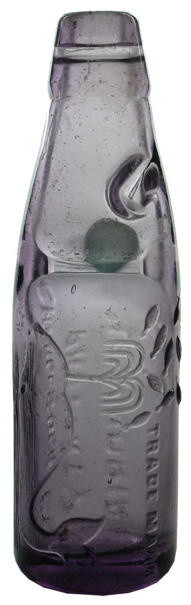 Charles Oertel Sydney Whale Purple Codd Bottle