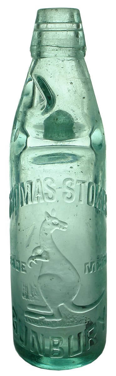 Thomas Stokes Bunbury Codd Marble Bottle