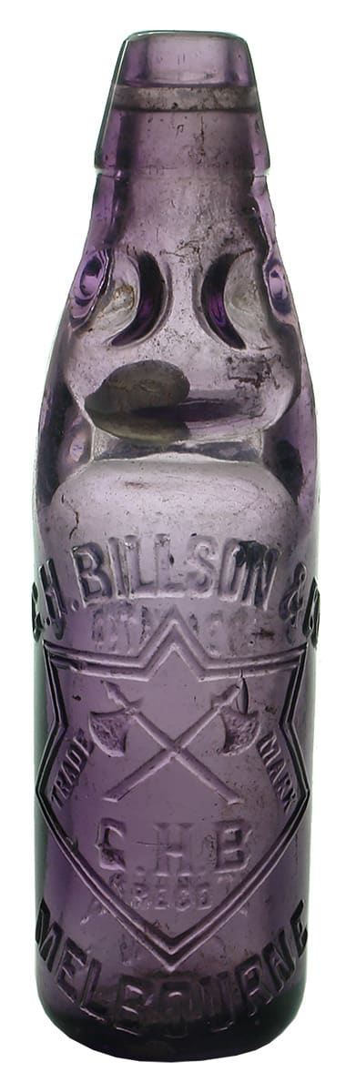 Billson St Kilda Purple Codd Bottle