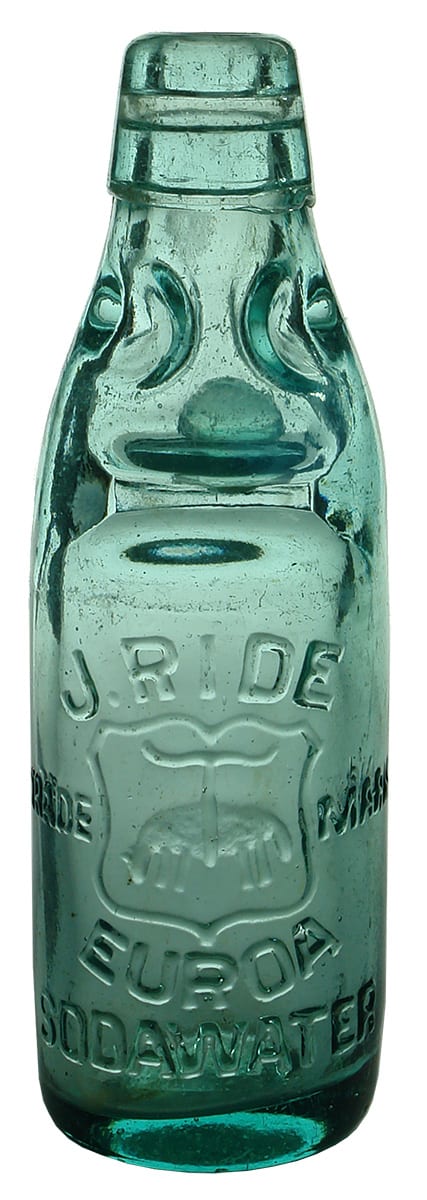 Ride Soda Water Euroa Codd Marble Bottle