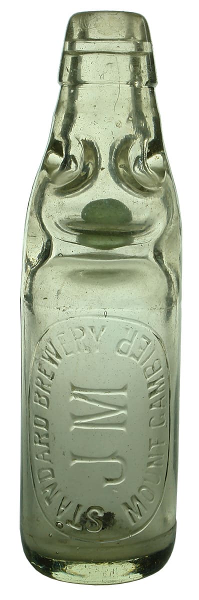 Standard Brewery Mount Gambier Old Marble Bottle