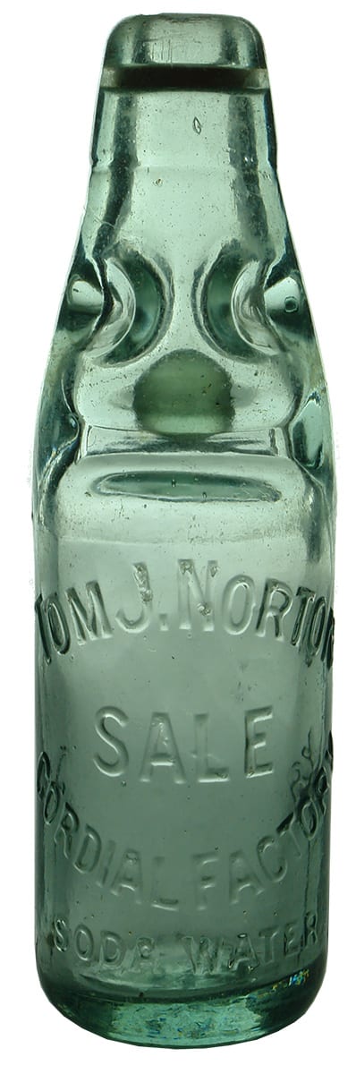 Tom Norton Sale Soda Water Codd Bottle