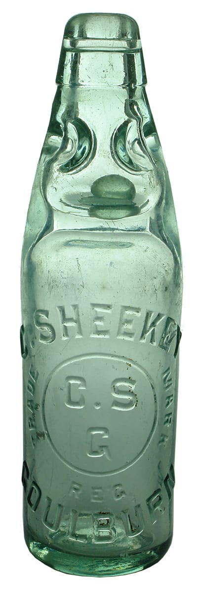Sheekey Goulburn Antique Old Codd Bottle