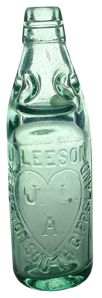 Leeson Alberton South Gippsland Codd Bottle
