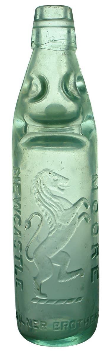 Moore Newcastle Lion Codd Marble Bottle