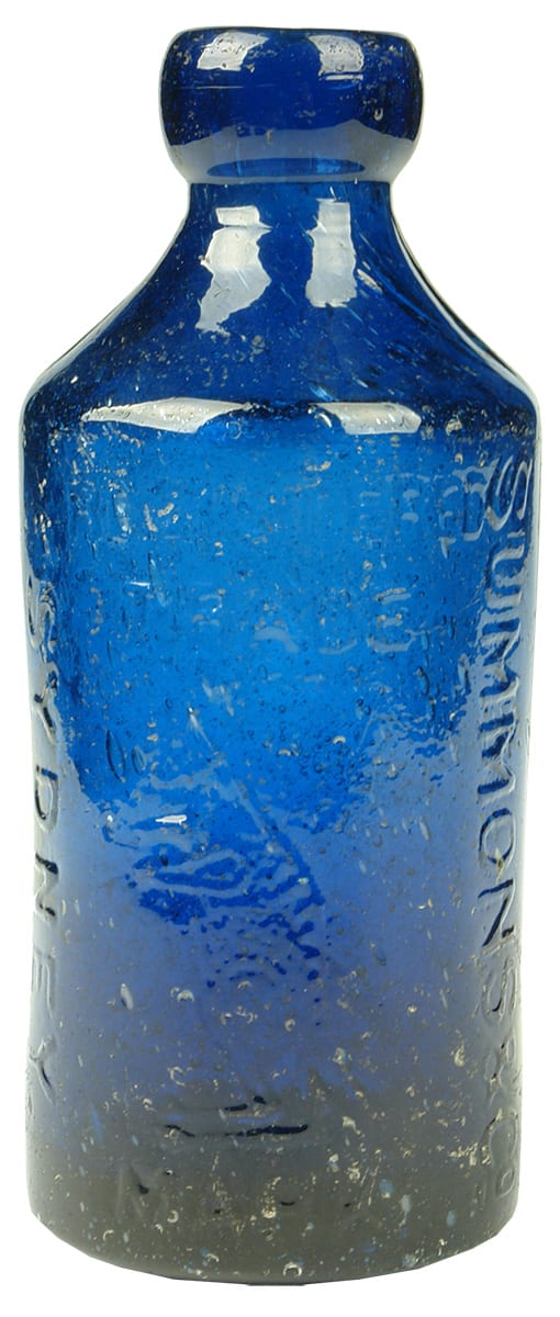 Summons Sydney Cobalt Blue Blob Top Bottle