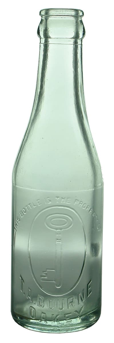 Bourne Oakey Crown Seal Old Bottle