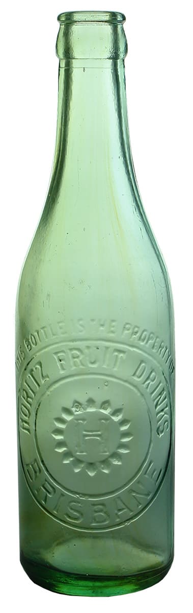 Horitz Brisbane Crown Seal Soft Drink Bottle
