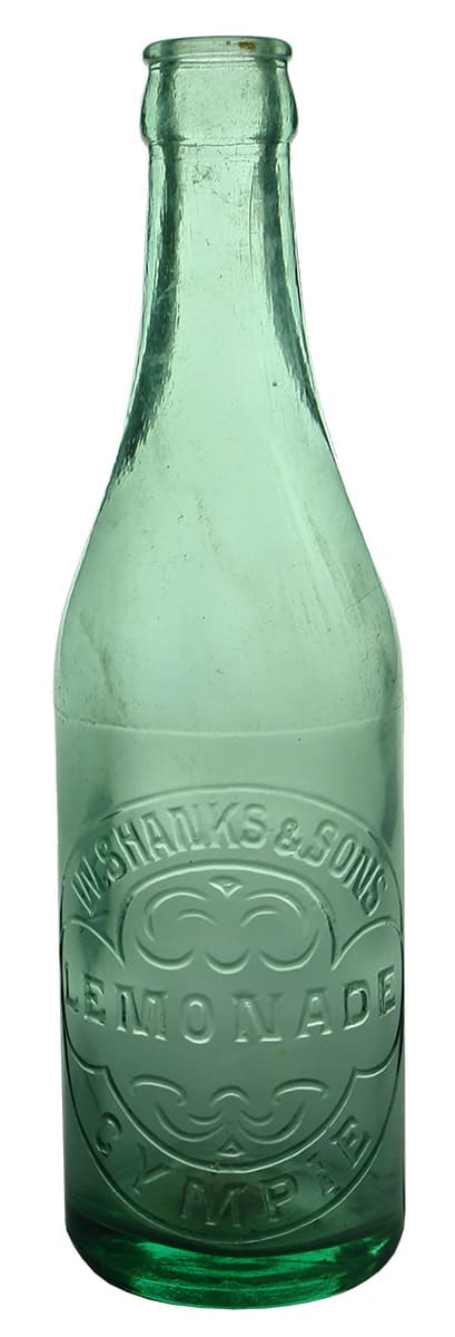 Shanks Gympie Crown Seal Soft Drink Bottle