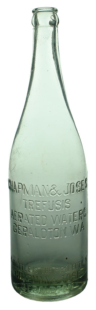 Chapman Jose Geraldton Trefusis Factory Crown Seal Bottle